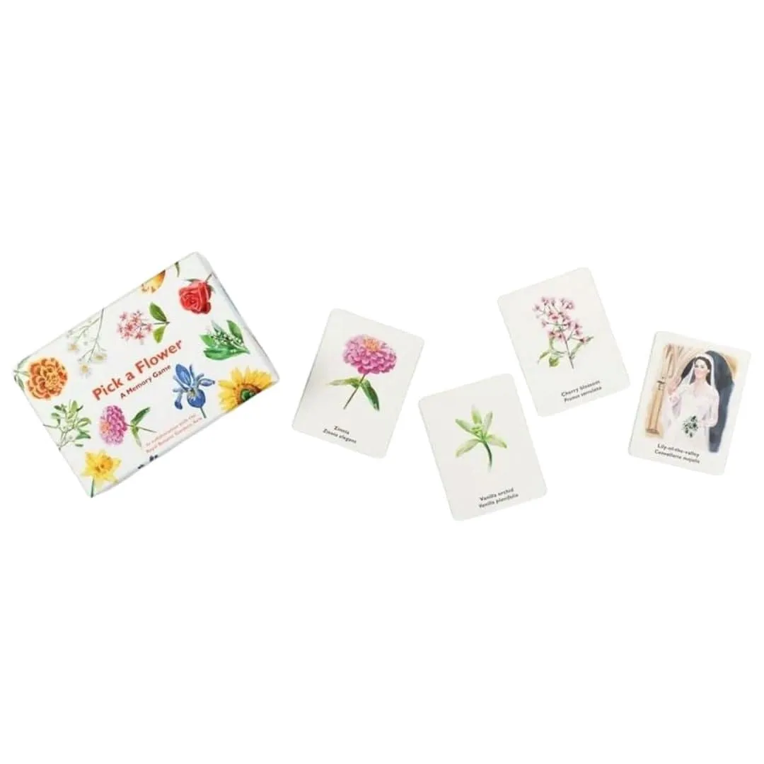 Creative minds Smart activities for young learners Pick A Flower Memory Card Game