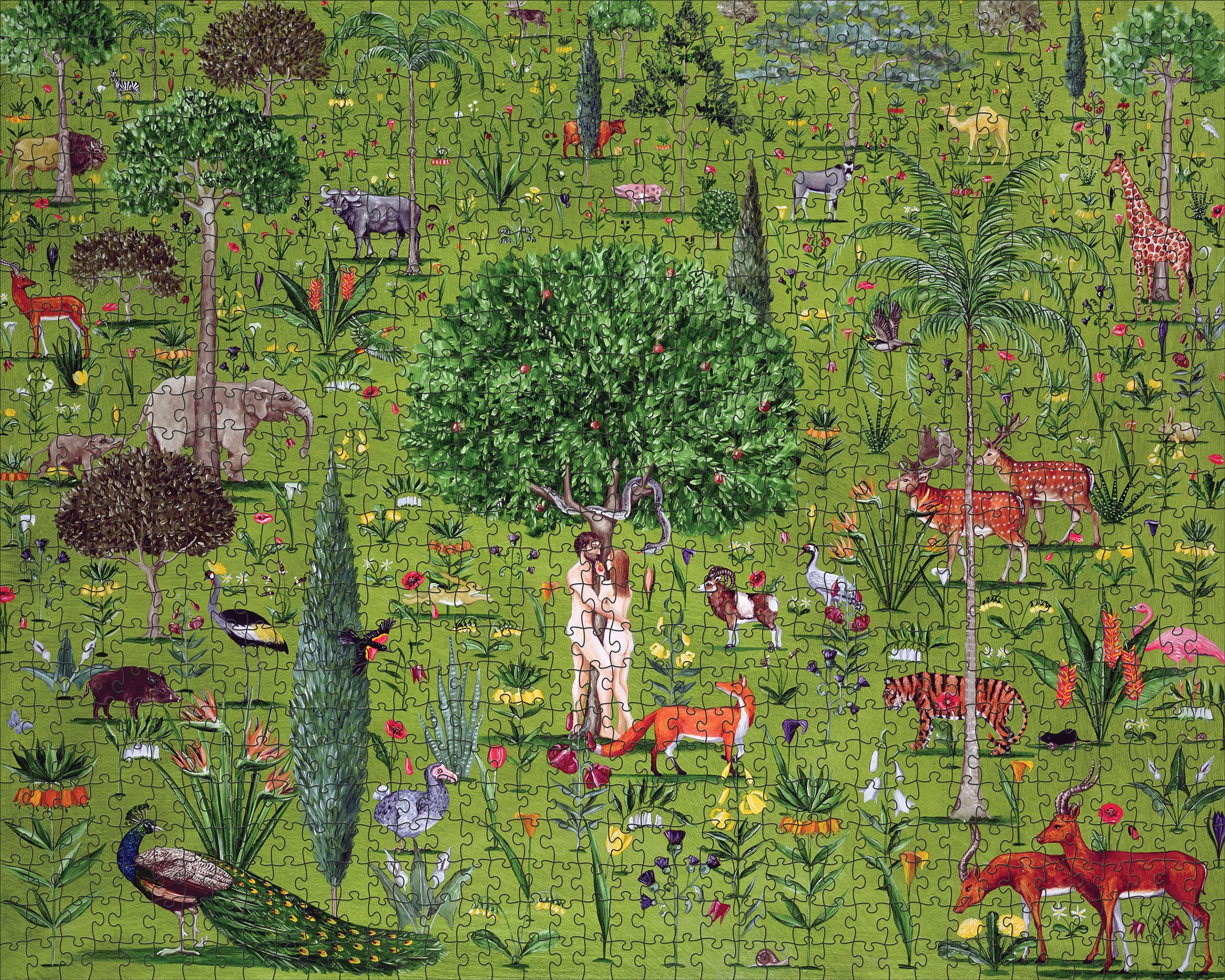 Growing minds Creative kids Rebecca Campbell "The Garden Of Eden" 1000-Piece Jigsaw Puzzle