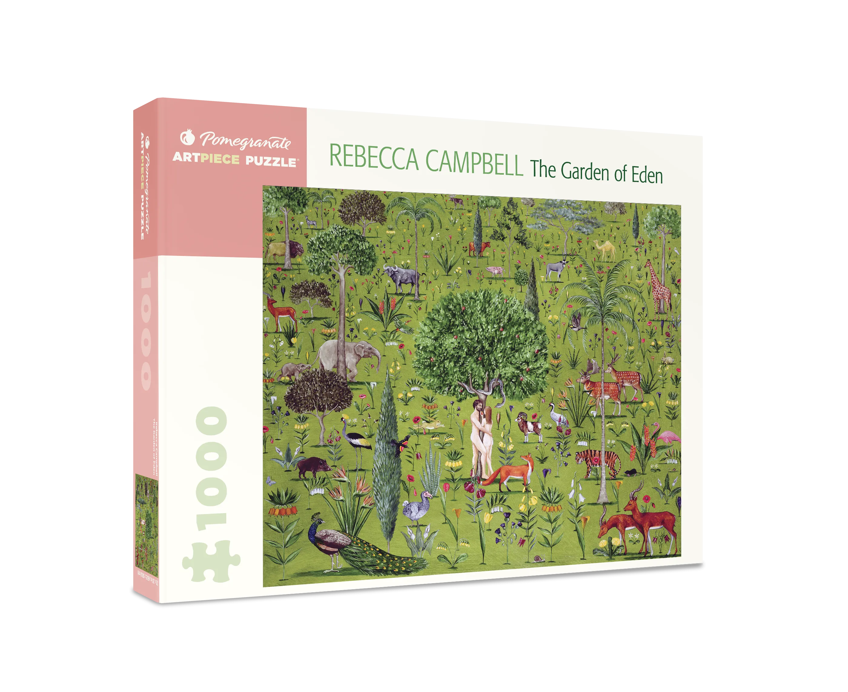 Tiny thinkers Happy hands Rebecca Campbell "The Garden Of Eden" 1000-Piece Jigsaw Puzzle