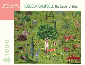 Rebecca Campbell "The Garden Of Eden" 1000-Piece Jigsaw Puzzle Discover & grow