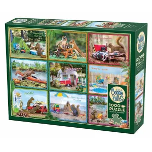 Squirrels On Vacation 1000Pc Designed for development Educational fun