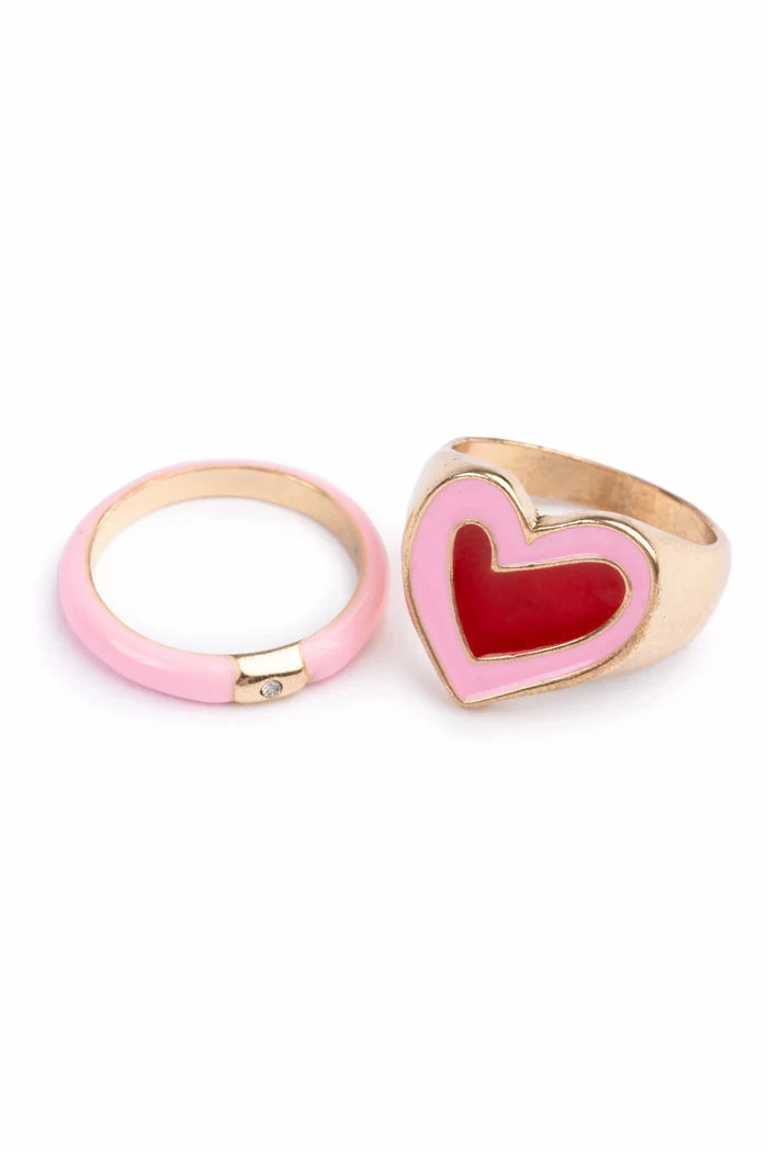 Boutique Chic Tickled Pink Rings 2 Pieces Smart activities for young learners