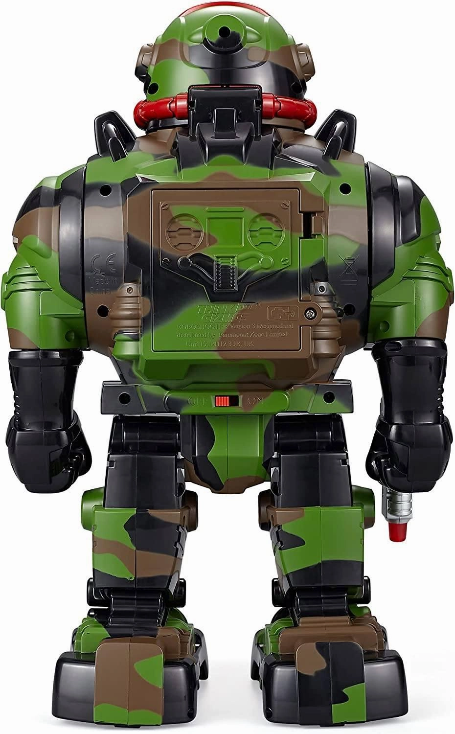 Active learners Young imaginations Roboshooter Remote Control Interactive Robot - Camouflage