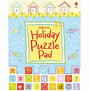 Holiday Puzzle Pad (Puzzle Pads) Clarke Phillip And Maynard Marc Kids discovery tools Fun-based learning