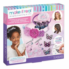 Make It Real Crown Of Enchantment Diy Hair Accessory Kit Play-based education Fun that fuels growth