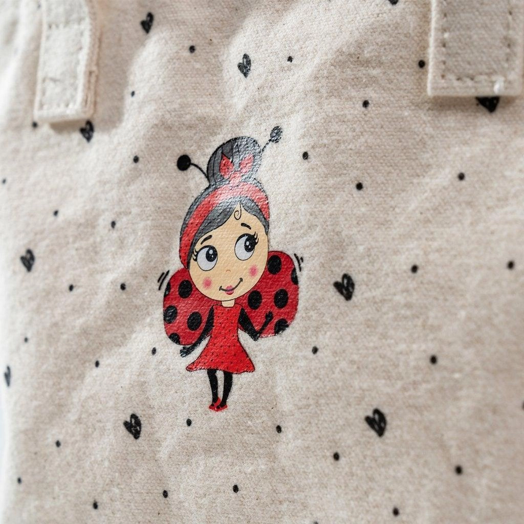 Home learning tools Miss Nella Canvas Makeup Bag