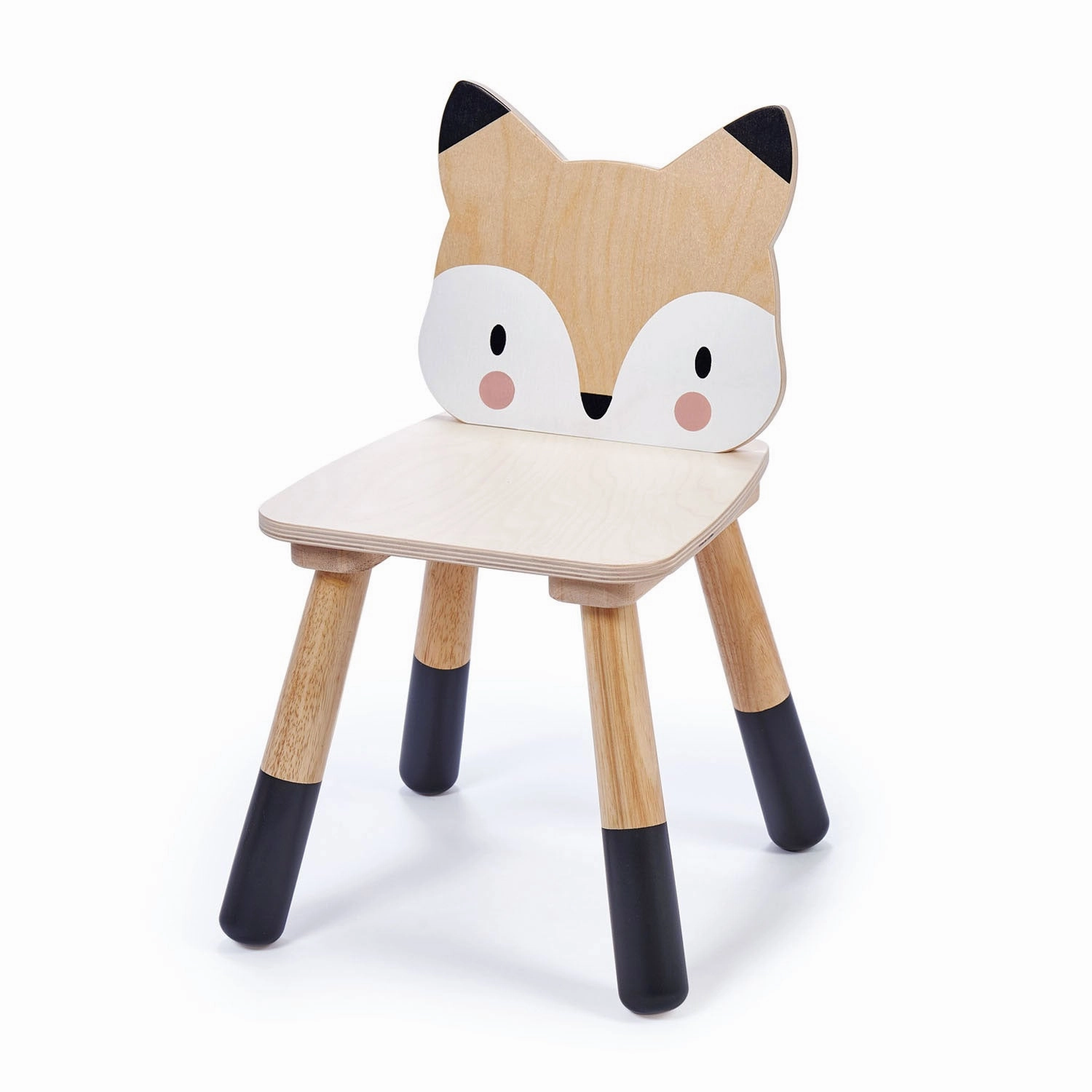 Wooden Forest Fox Chair Play & learn
