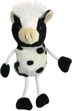 Inspiring creativity Playroom adventures begin here Cow Finger Puppet