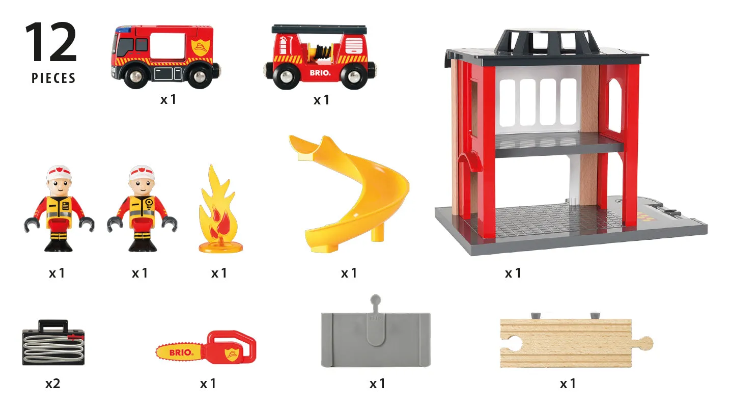 Fire Station 33833 Quiet play for growing minds Learning tools