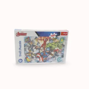 Trefl Famous Avengers Puzzle - 100 Pcs Mini makers Fun-based learning