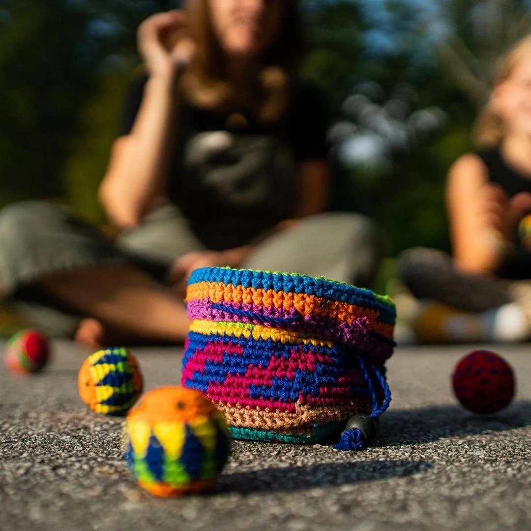 Yippiyappa - Crocheted Canastaball Basket Game Active learners Fun for curious minds