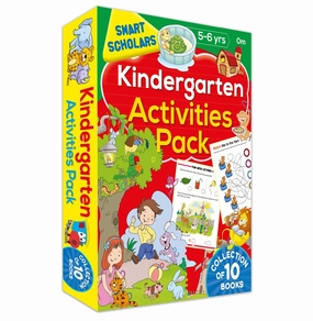 Activity Book : Kindergarten Activities Pack ( Collection Of 10 Books) (Smart Scholars) [Paperback] Om Books Editorial Team Tiny thinkers
