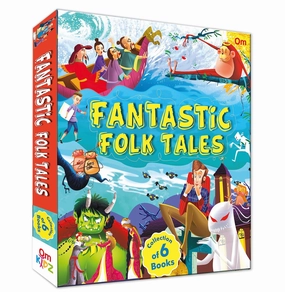 Quiet play for growing minds Fantastic Folk Tales : Collection Of 6 Books : Story Books For Kids : Folktales From Around The World : Bedtime Stories For Children [Paperback] Om Books Editorial Team