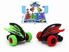 Friction Shark Fin Stunt Car Kids discovery tools