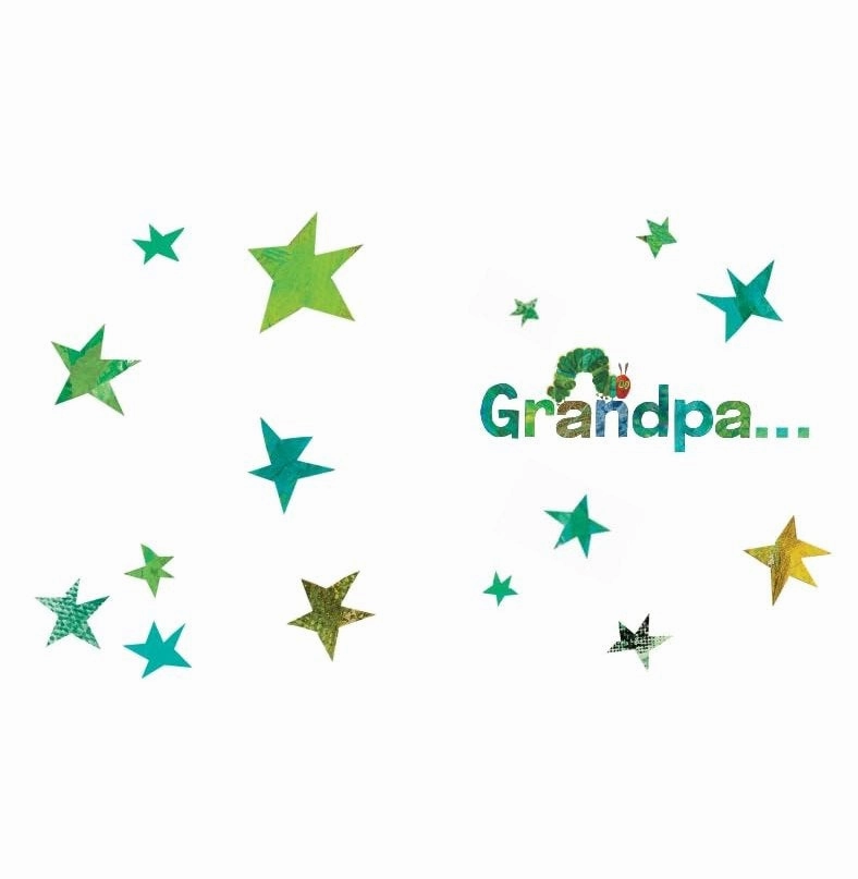 I Love Grandpa With The Very Hungry Caterpillar Carle Eric Playroom learning First explorers