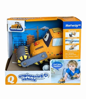 Mini Cars Engineering Vehicle 19Cm - Softly Touchable Busy kids Little adventures