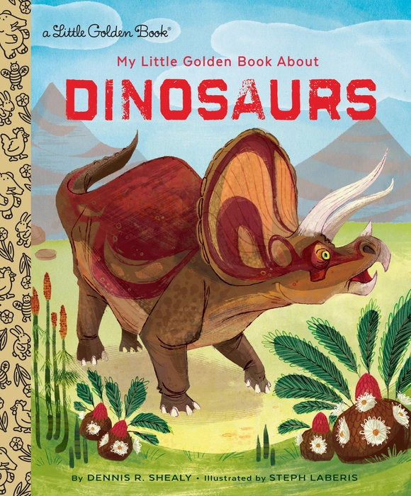 Play & learn My Little Golden Book About Dinosaurs