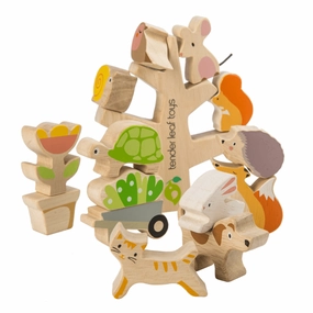 Busy kids Growing minds Stacking Garden Friends Wooden Game