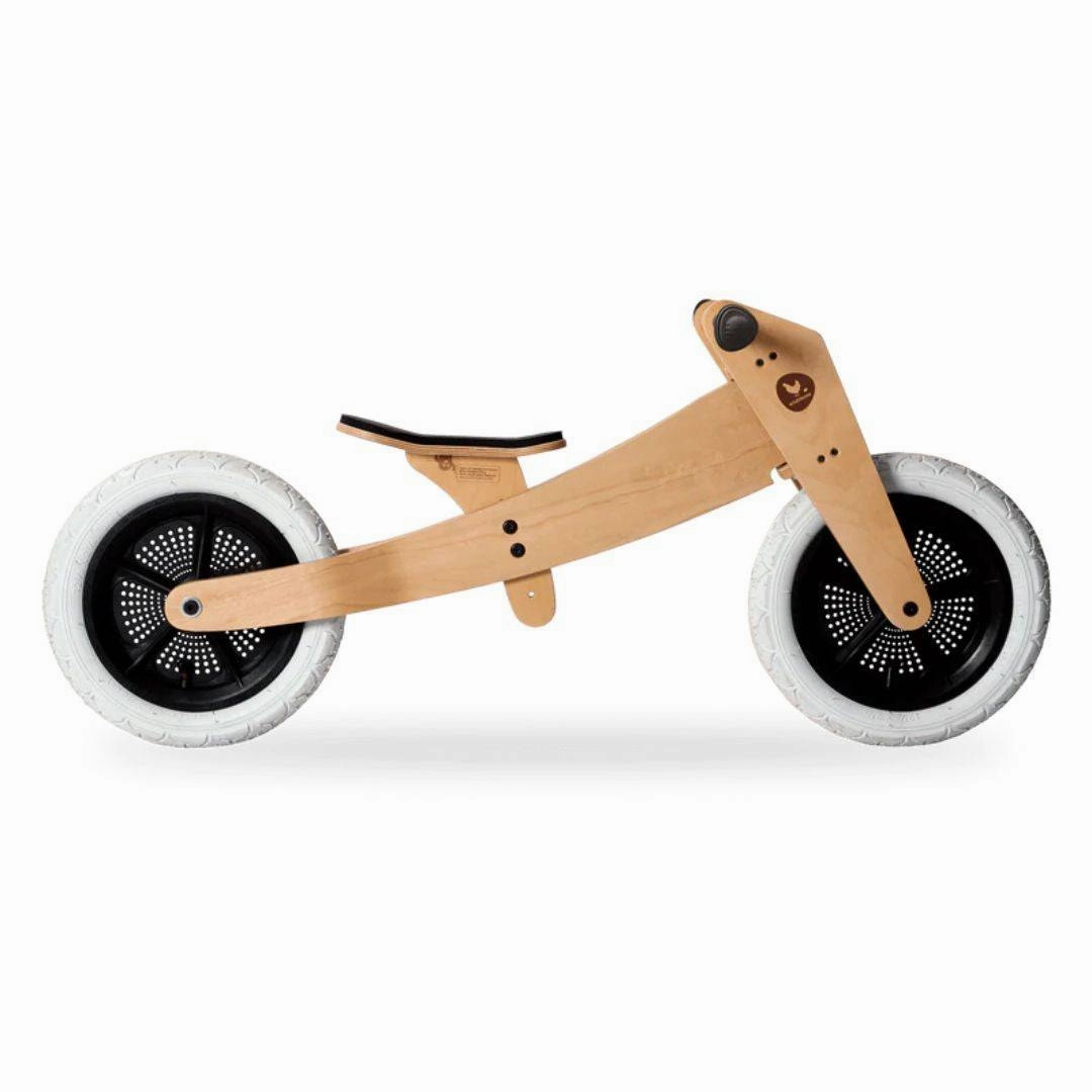 Learning fun Wooden 3-In-1 Balance Bike / Trike