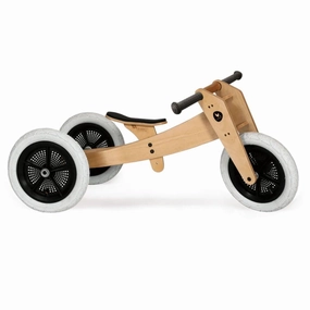 Wooden 3-In-1 Balance Bike / Trike Learning fun