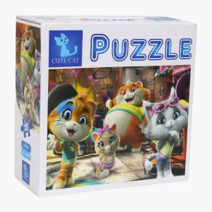Cats 2In1 Puzzle - 20 & 24 Pieces Enrichment activities Parent-approved learning