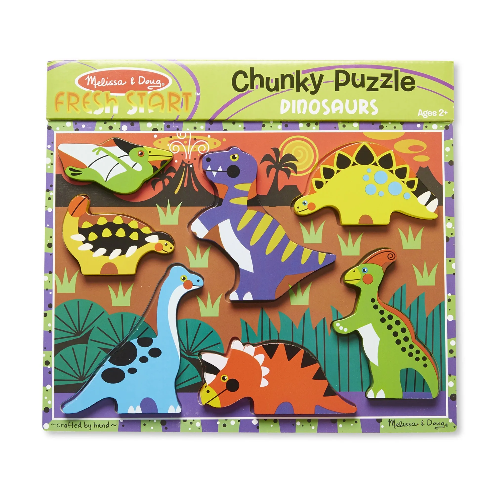 Engaging young minds Chunky Puzzle - Dinosaurs