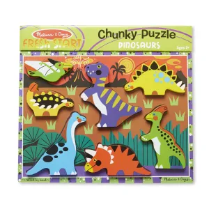 Engaging young minds Chunky Puzzle - Dinosaurs