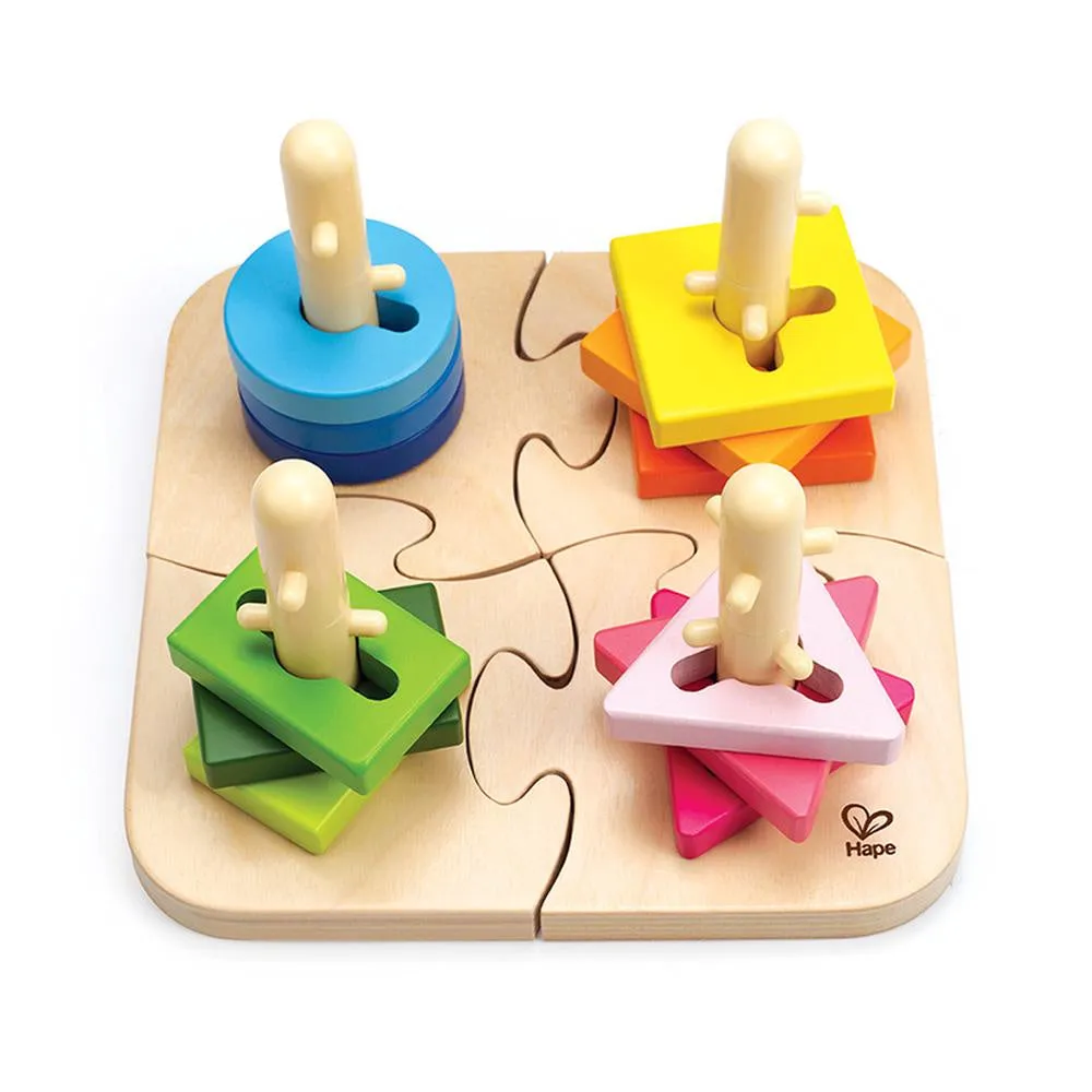 Hape Creative Peg Puzzle Learning tools