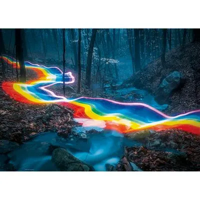 Smart & fun Creative minds Magic Forests, Rainbow Road - 1000 Pc