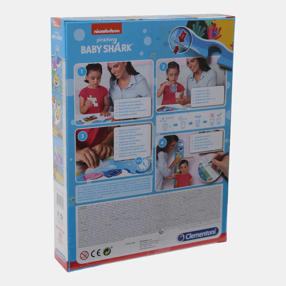 Measure Me Baby Shark Puzzle - 30 Pcs Holistic