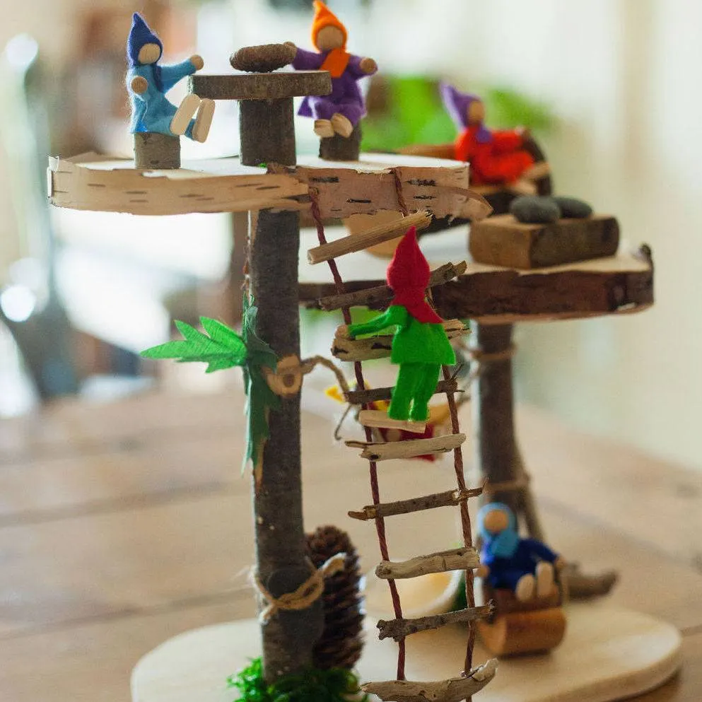 Tree House Family Fairy Dolls Enrichment activities