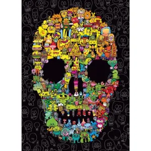 Doodle Skull - 1000Pc Preschool minds