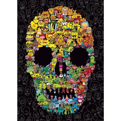 Doodle Skull - 1000Pc Preschool minds