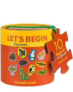 Kid-centered learning Let'S Begin Puzzle 2 Pc - Aussie Animals