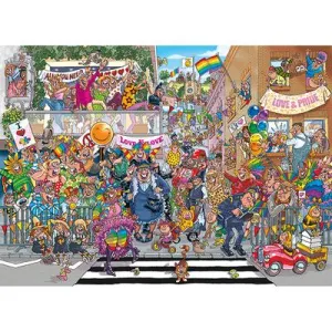 Happy hands Kid-centered learning Wasgij Original #34 A Piece Of Pride- 1000Pc