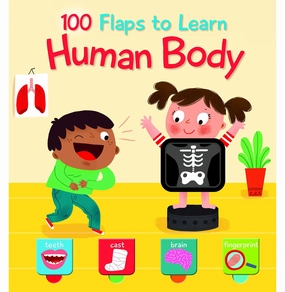 Little hands 100 Flaps To Learn: My Body [Board Book] Yoyo