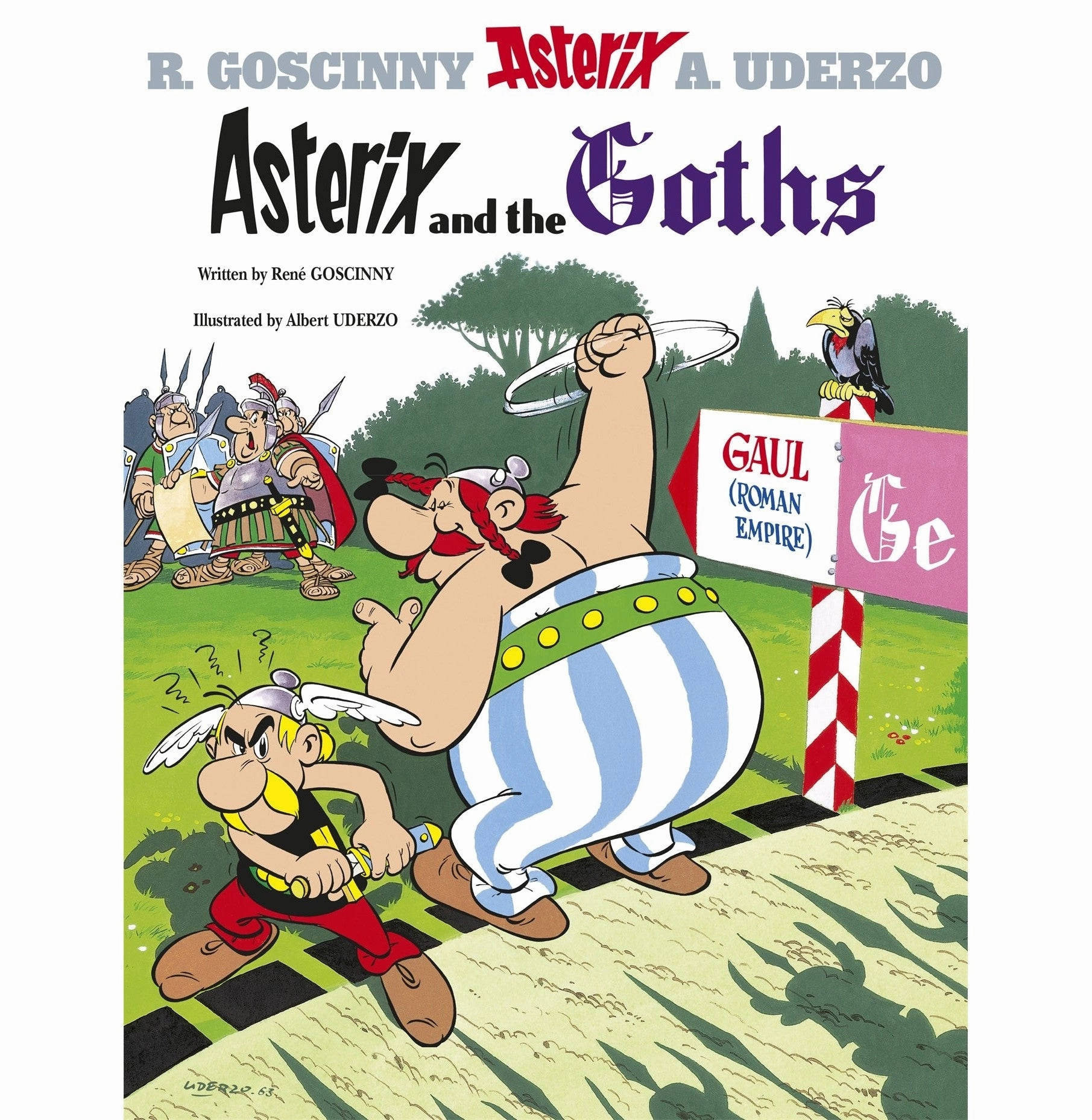 Asterix Album 03: Asterix And The Goths [Paperback] Goscinny Ren Little builders Young imaginations