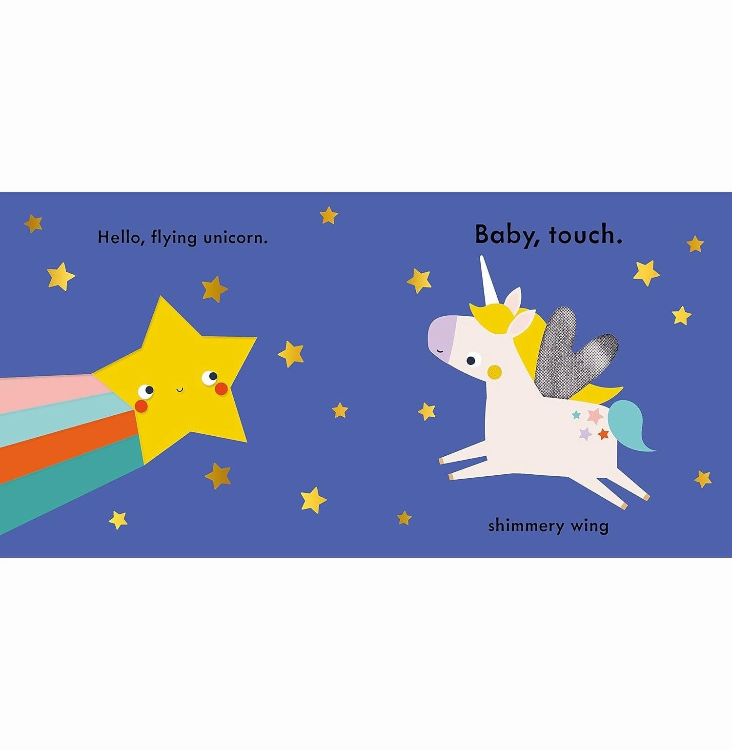 Baby Touch: Unicorns : A Touch:And:Feel [Board Book] Ladybird Early learning