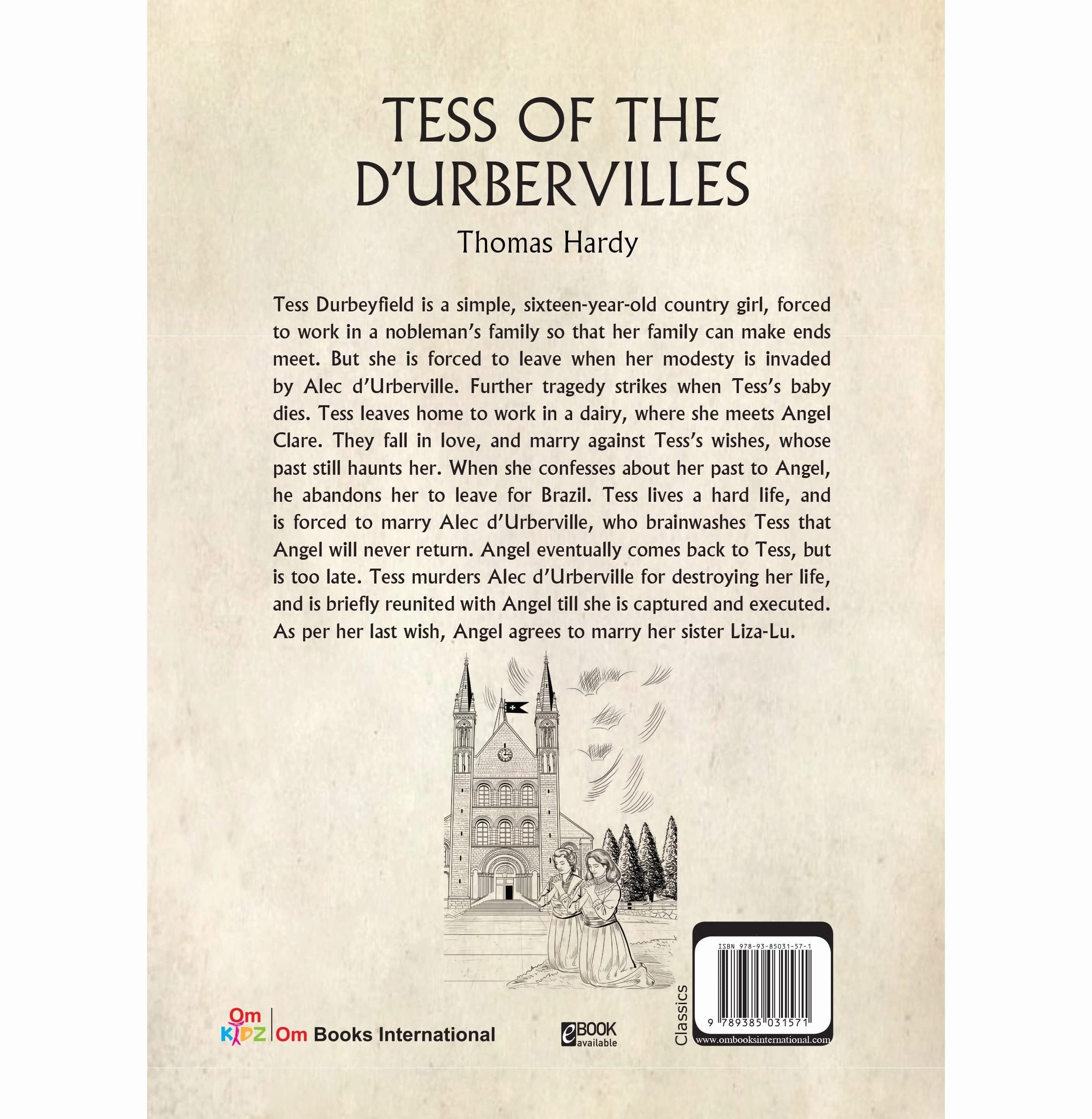 Children Classics : Tess Of The Durbervilles : Illustrated Abridged Classics With Practice Questions (Om Illustrated Classics For Kids) [Paperback] Thomas Hardy Curious minds