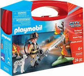 Everyday learning City Action - Fire Rescue Carry Case 70310