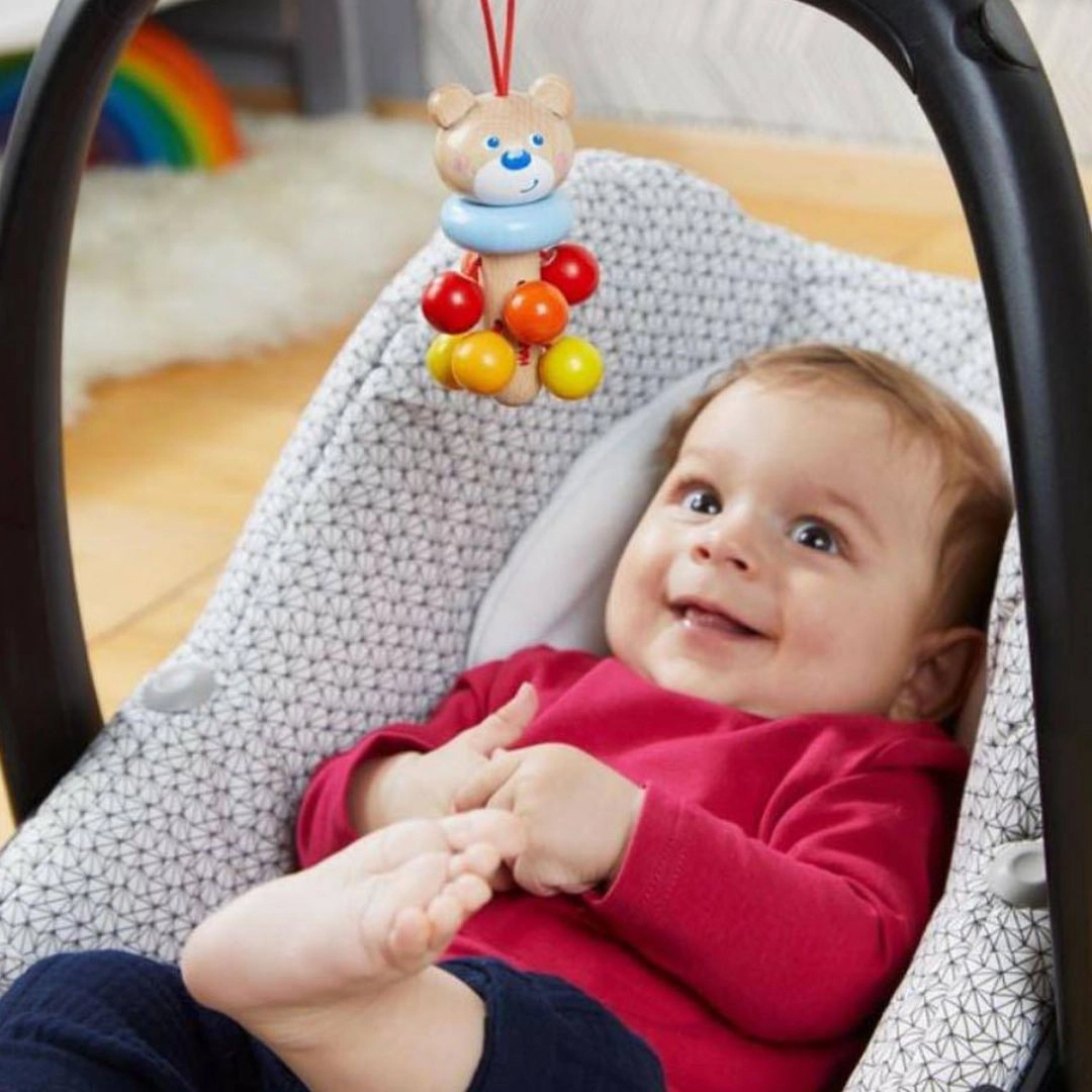 Discover & grow Dangling Figure Bear Stroller & Crib Toy