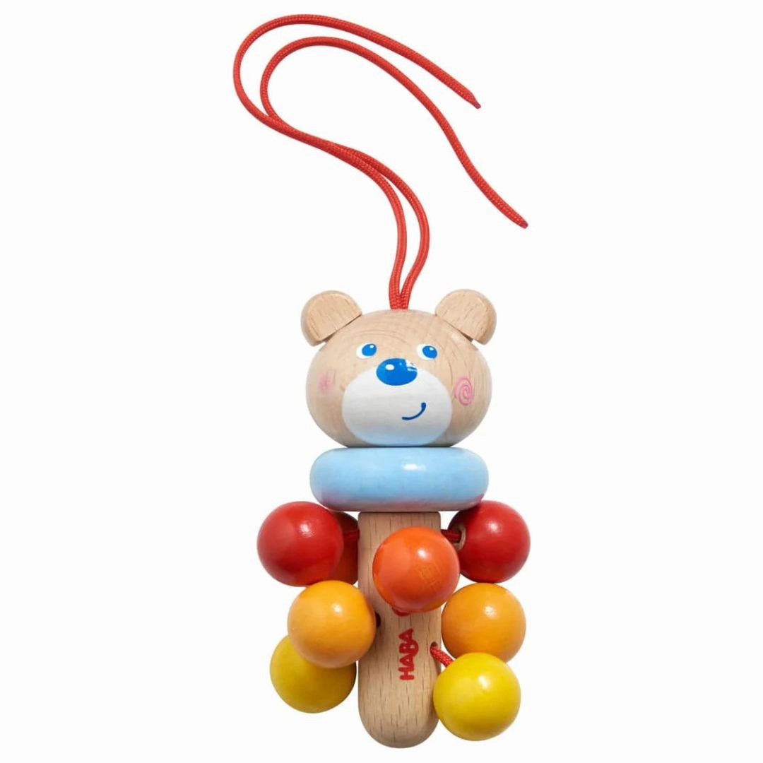 Engaging young minds Child development Dangling Figure Bear Stroller & Crib Toy