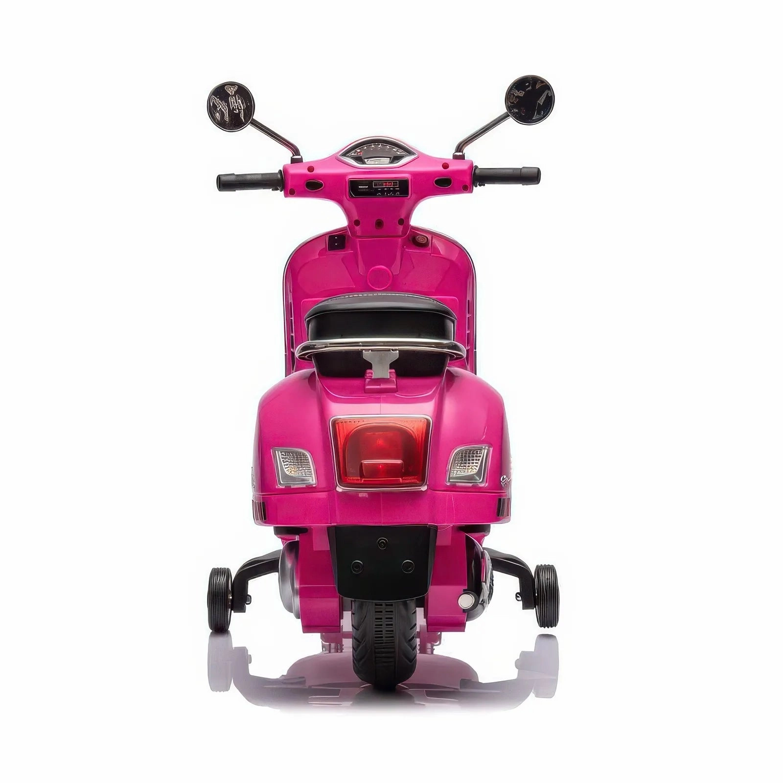 Vespa Gts Super Electric 12V Motorbike Ride-On - Pink Young minds at work