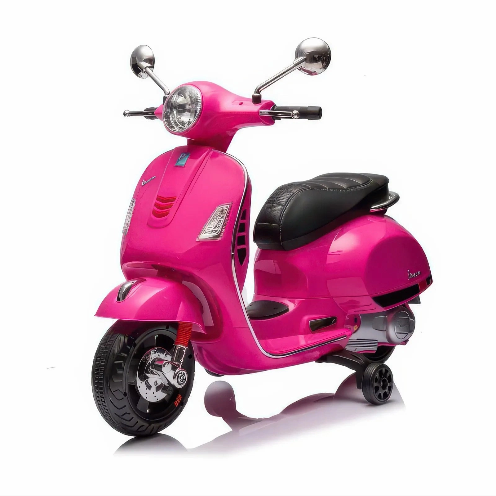 Brain boosters Smart little ones Vespa Gts Super Electric 12V Motorbike Ride-On - Pink