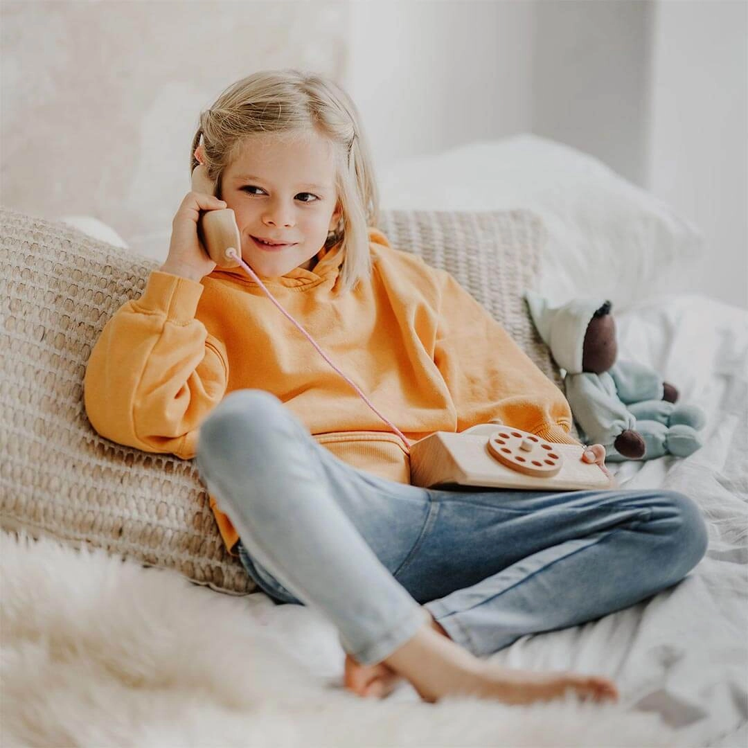 Wooden Telephone Imaginative play