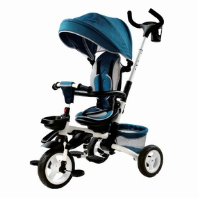 Blue Folding Tricycle Early learning