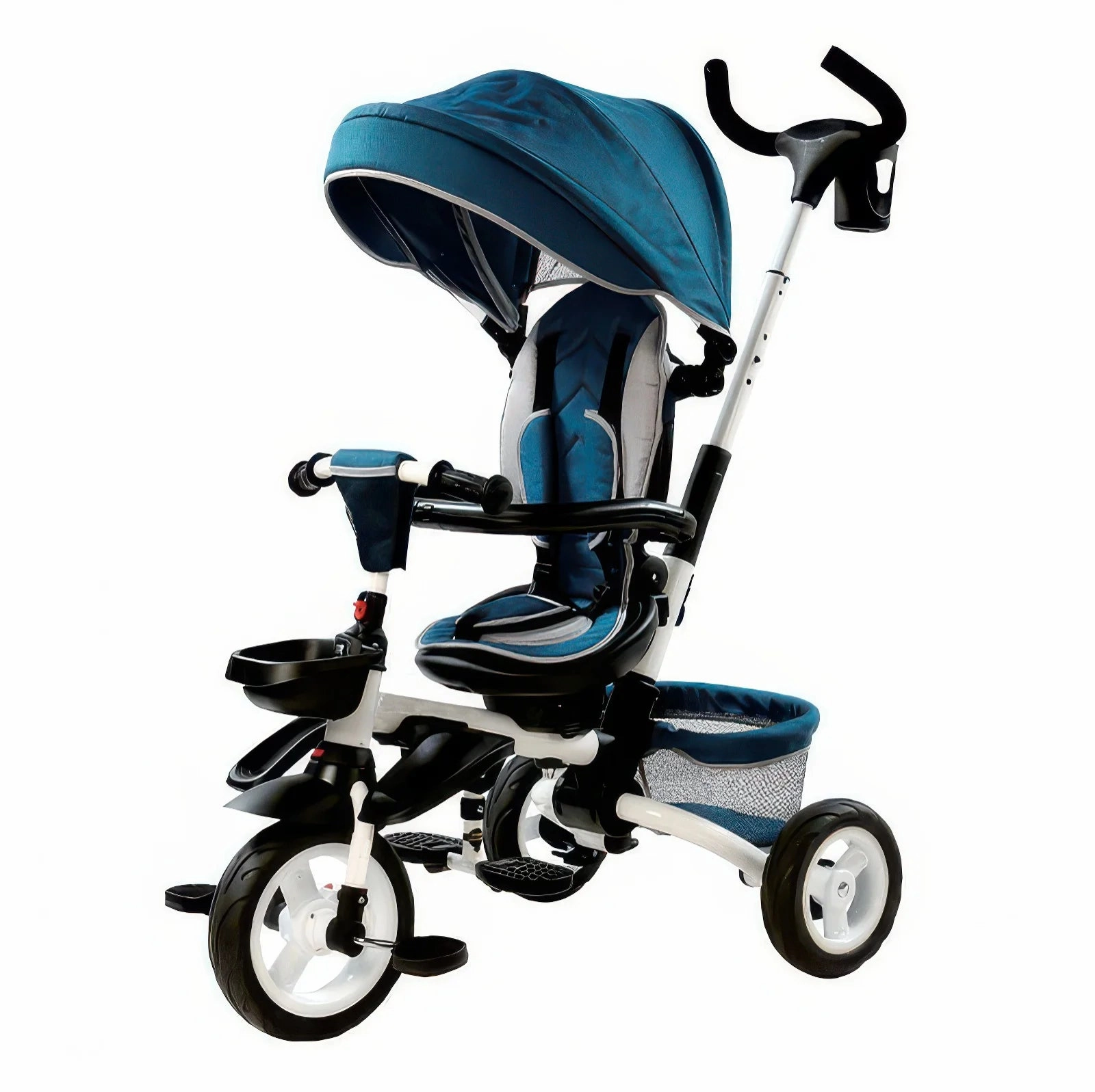 Blue Folding Tricycle Early learning