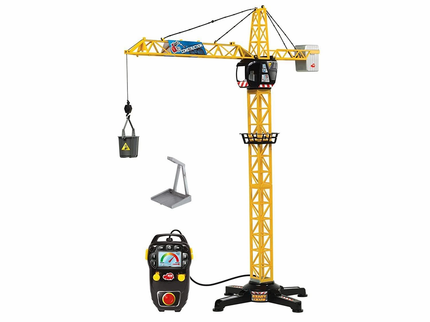 Playroom adventures begin here Learn & grow Dickie Toys Remote Control Giant Crane Playset 100Cm
