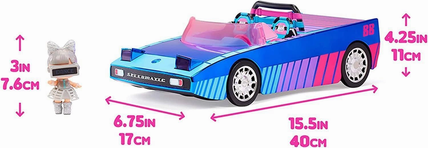Young explorers Growth tools Lol Surprise Dance Machine Car With Exclusive Doll