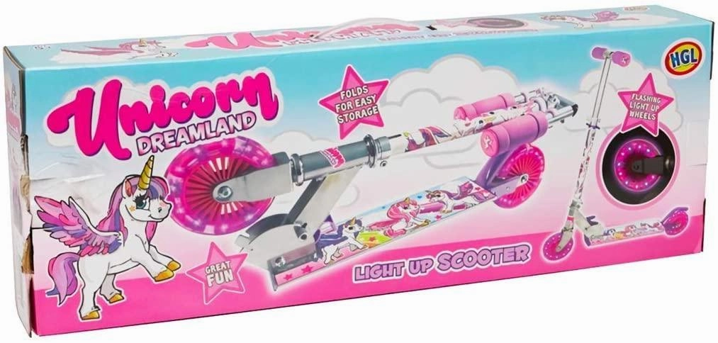 Ozbozz Unicorn Scooter With Light Up Wheels Thoughtful learning